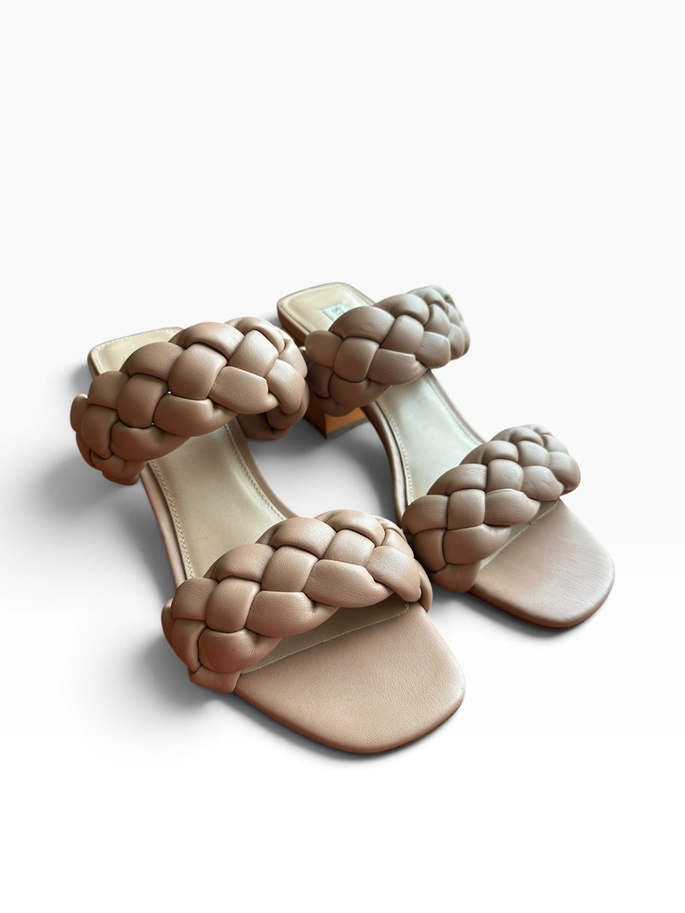 🧡 Steve Madden Braided Sandal Chunky Heel 🧡